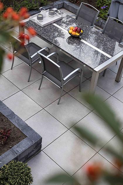 Restpartij Edam: ca. 25 m2 GeoCeramica® 60x60x4 cm Roccia Grey