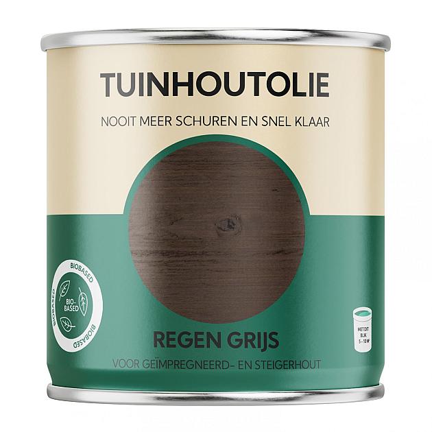 Tuinhoutolie regen grijs 750 ml