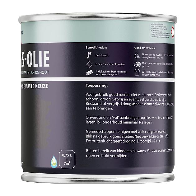 Douglas Olie 750 ml Zwart