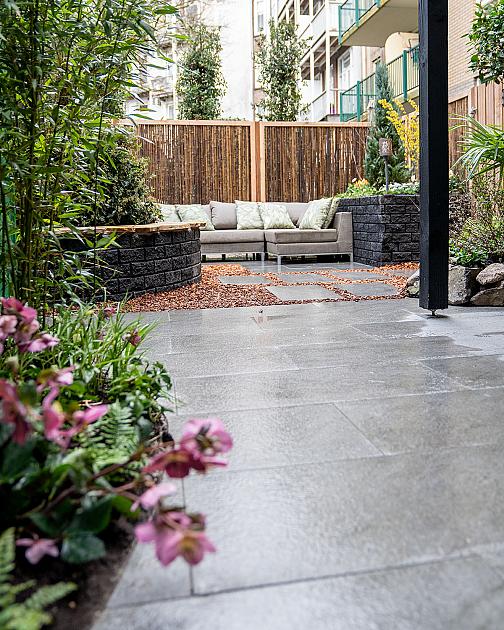 Restpartij Edam: ca. 12,96 m2 Cera3Line Lux&Dutch Pietra Serena 45x90x3 cm Grey