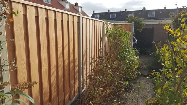 63887 jwoods tuinscherm red wood 19 planks afbouw rechts 180 90x180 cm geschaafd 91604