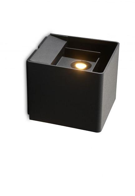 Outdoorpro+ Wandlamp Tolosa Vierkant Zwart Up/Down