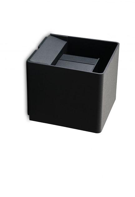 Outdoorpro+ Wandlamp Tolosa Vierkant Zwart Up/Down