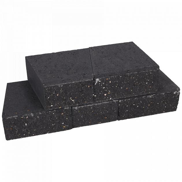 GardenWall Strak 22/15x18x10 cm Nero