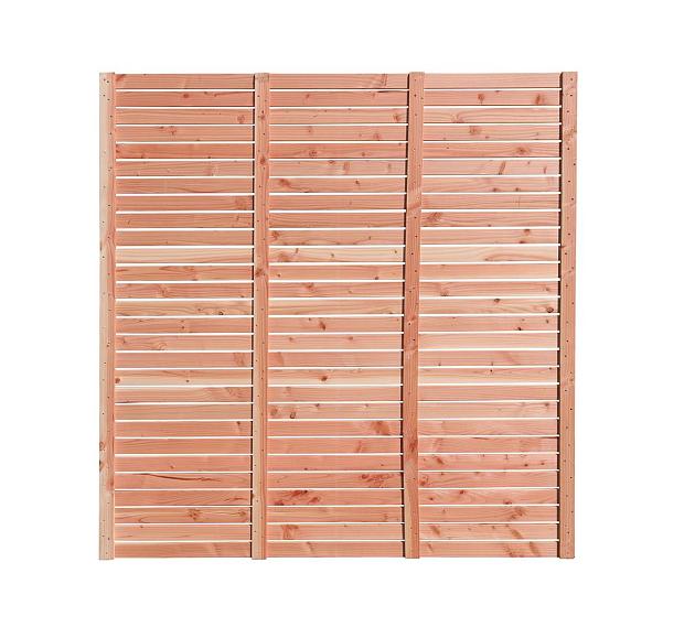 Plankenscherm enkelzijdig geschaafd douglas 180x180 cm