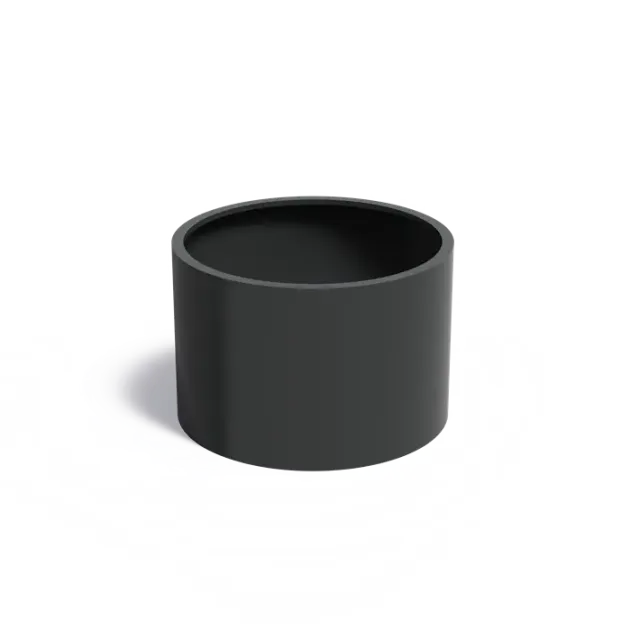 Plantenbak Circum zonder bodem aluminium Ø120x80 cm