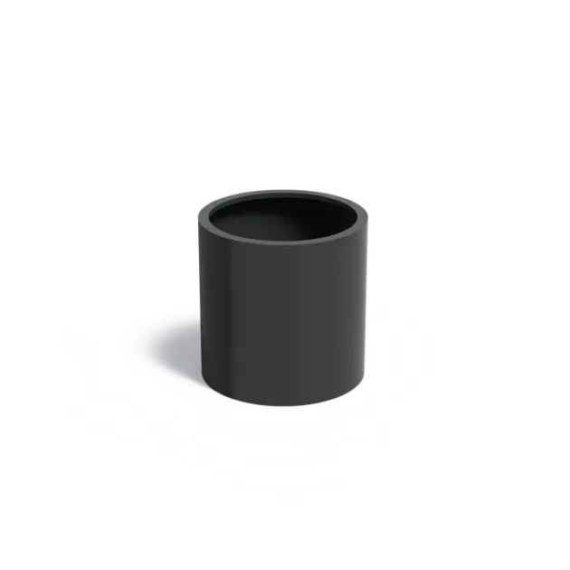 Plantenbak Circum zonder bodem aluminium Ø80x80 cm