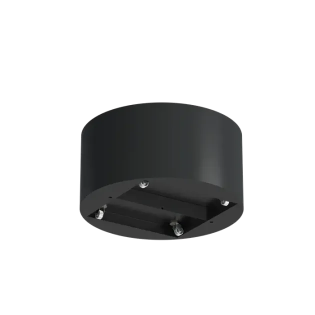 Plantenbak Circum met wielen aluminium Ø120x60 cm