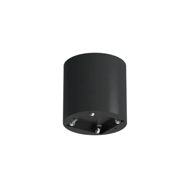 Plantenbak Circum met wielen aluminium Ø80x80 cm