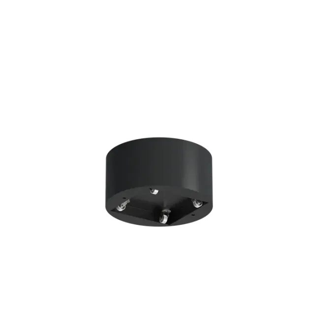 Plantenbak Circum met wielen aluminium Ø80x40 cm