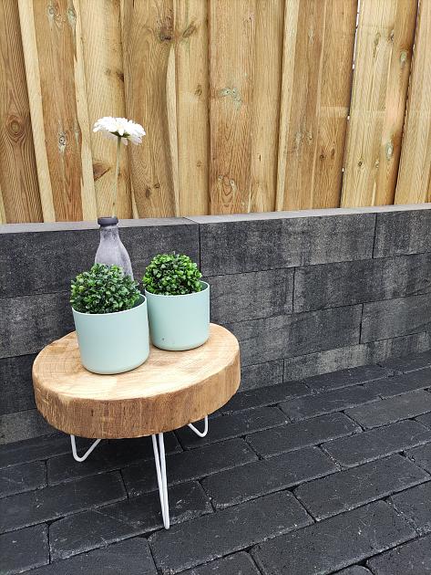 Restpartij Zwanenburg: ca. 32 stuks Pallatico Blocks 60x15x15 cm Nero/Grey