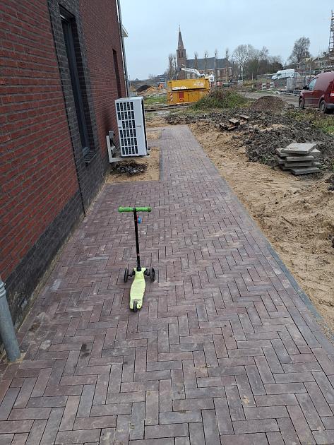 Restpartij Edam: 29,64 m2 Natura Stone Strak 7x21x6 cm London Antra/Brown