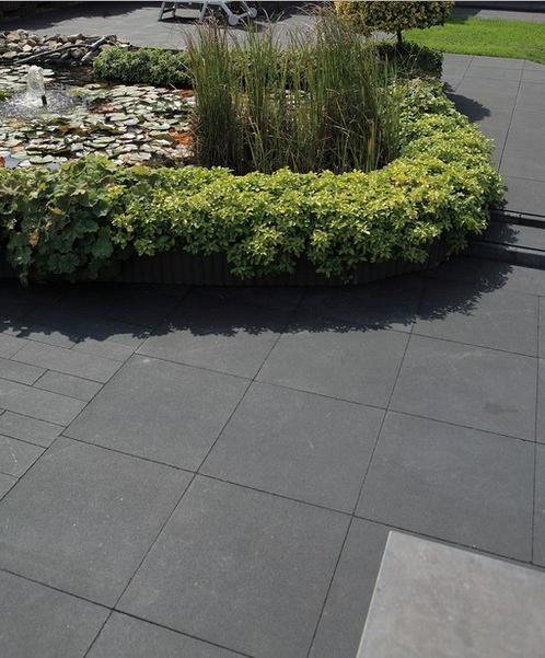 Budget Terrastegel 60x60x4 cm Nero