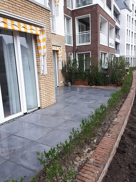 GeoCeramica 60x60x4 cm Flow Black