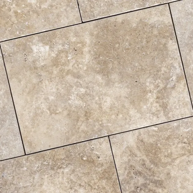 Travertino Autumn Honed Antique Romaans Verband (per krat 15,84m2)