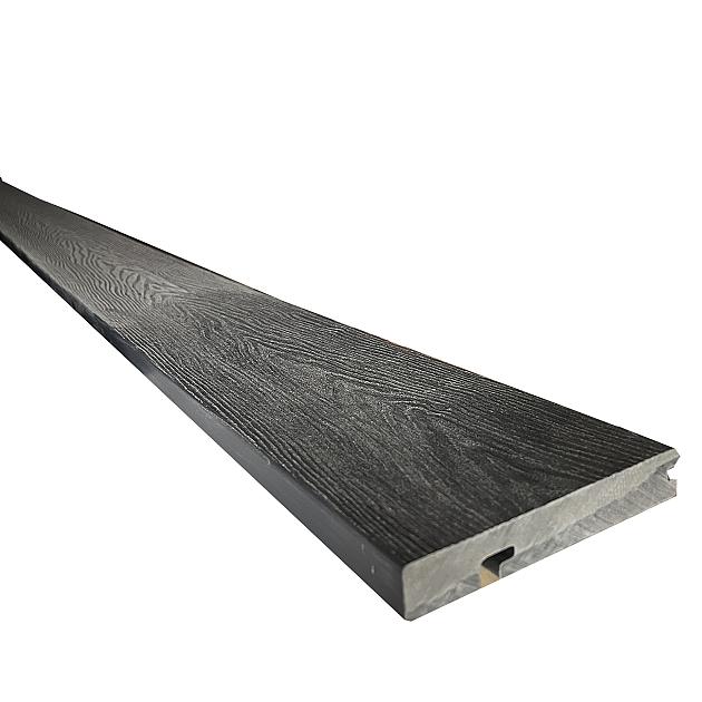 TerraDeck Kantplank 2,3x13,8x400 cm Smoke