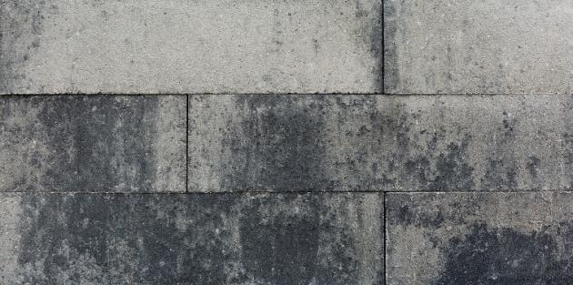 Linia Palissade 60x15x15 cm Strak Grijs/Antraciet gemeleerd