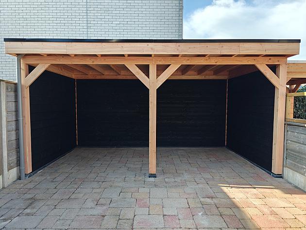 JWOODS Buitenverblijf 500x300cm, Geschaafd