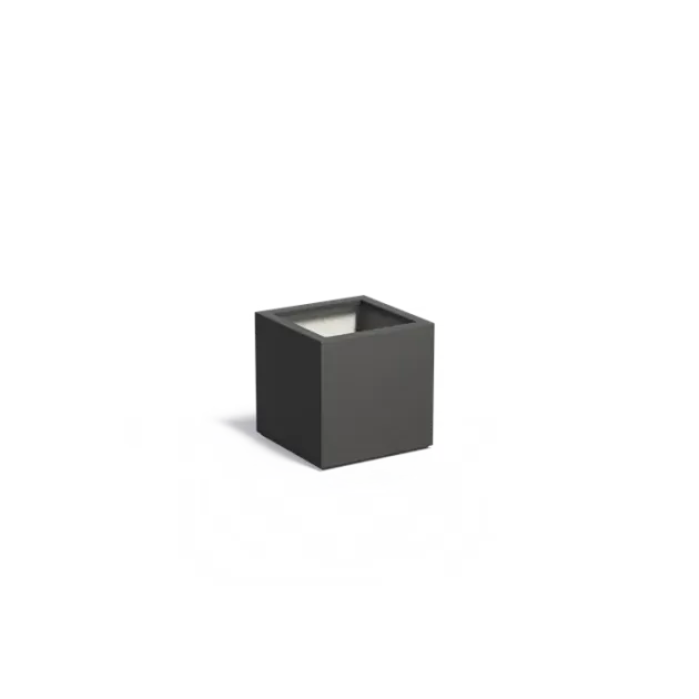 Plantenbak Carrez met bodem polyester 60x60x60 cm