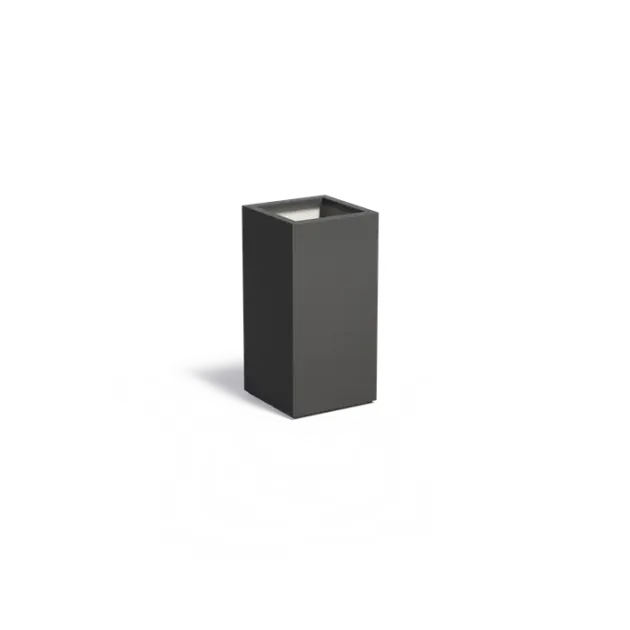 Plantenbak Carrez met bodem polyester 50x50x100 cm