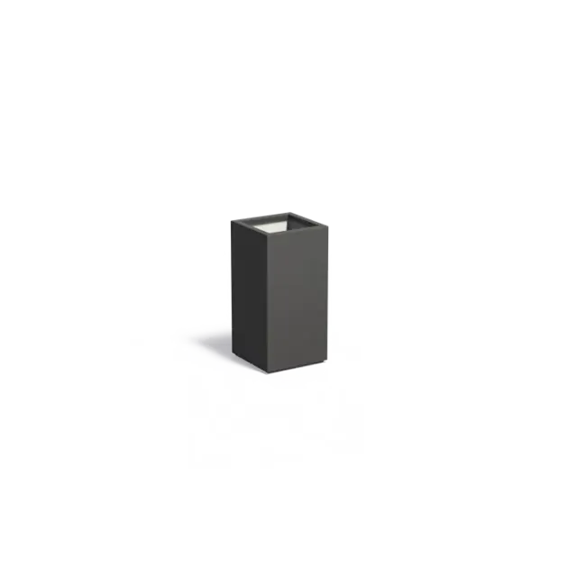 Plantenbak Carrez met bodem polyester 40x40x80 cm