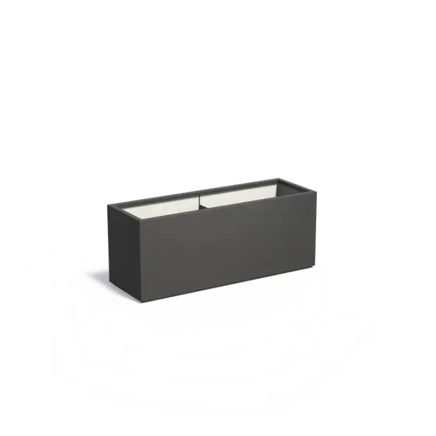 Plantenbak Carrez met bodem polyester 150x50x60 cm