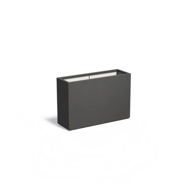 Plantenbak Carrez met bodem polyester 120x40x80 cm