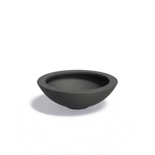 Plantenbak Ceder polyester Ø120x40 cm