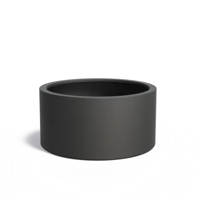 Plantenbak Circum met bodem polyester Ø120x60 cm