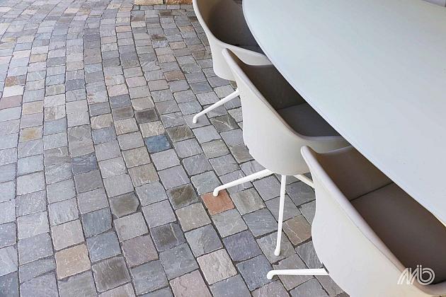 Kasseien Kandla Grey Bekapt 14x14x5-7 cm