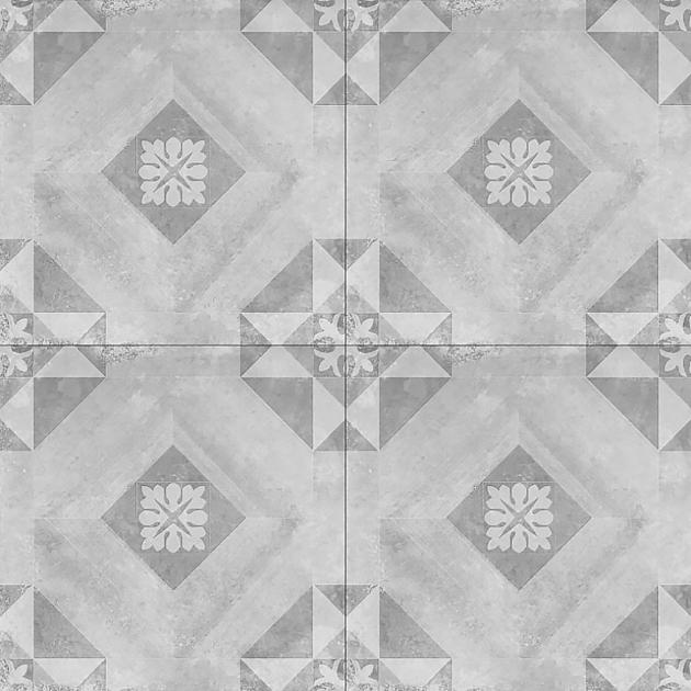 Geoceramica 60x60x4 cm ConCreet Symbol Block Smoke