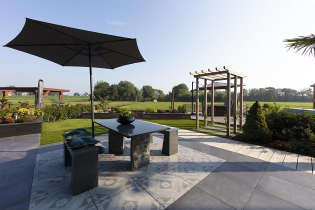 9540 geoceramica 60x60x4 cm concreet symbol block smoke 93595