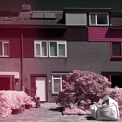 huis infrarood vierkant