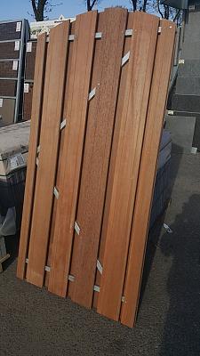 hardhout deur klacht