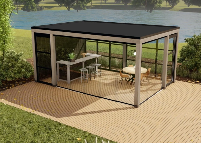 3655 buitenverblijf valencia 5410x3781 mm grijs zwart 2  van boven kopie