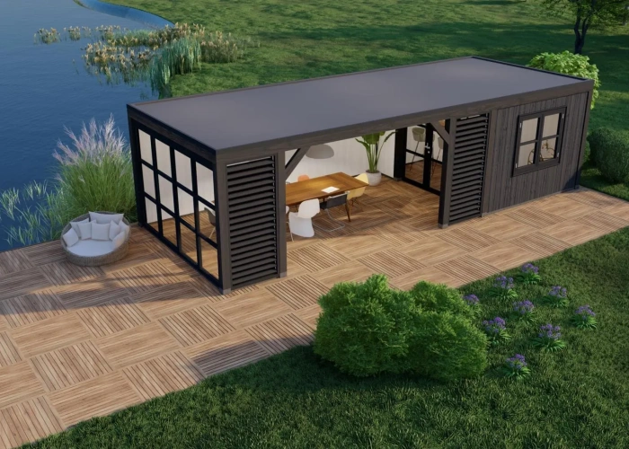 3659 platdak valencia dakmaat 9520x3770 mm staandermaat 9520x3770 mm ebben zwart  van boven 2