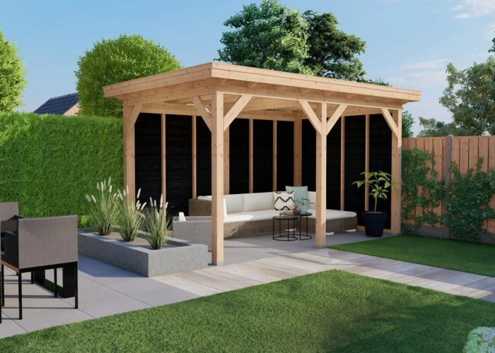 3678 buitenverblijf parijs 4800x3250mm onbehandeld  ver af