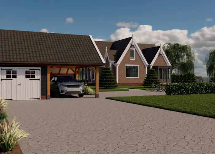 3741 kapschuur stockholm kapmaat 8300x5610 mm staandermaat 7530x4786 mm 190x190  linkerzijde veraf