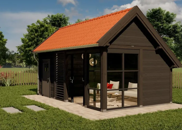 3728 kapschuur stockholm kapmaat 6900x4450 mm staandermaat 6395x3770 mm ebben zwart  rechterzijde dichtbij