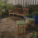 Outletpartij Edam: Designo Mosaic  60x60x3 cm Terra