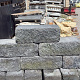 Restpartij Almere: Ca. 132 stuks Splitrocks 11x13x32 cm Getrommeld Antraciet