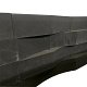 Restpartij Almere: Ca. 85  stuks Linia Excellence Wave 60x15x15 cm Nero