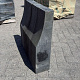 Restpartij Almere: Ca. 85  stuks Linia Excellence Wave 60x15x15 cm Nero