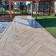Restpartij Almere: Ca. 11,52 m2 GeoProArte Wood 30x120x6 cm Yellow
