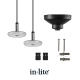 SWAY PENDANT 100-230V DUO Pearl Grey