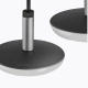 SWAY PENDANT TRIPLE 100-230V Pearl Grey