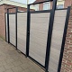125268 neofence tuindeur 100x180 cm beachwood 448624