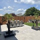 Restpartij Almere ca.7.29m2 Geoceramica 90x90x4 cm Slate Design Greige