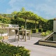 Outletpartij Actietegel Keramiek op Beton 45x90x5,8 cm Paduc Oak