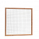 Douglas Betonijzertrellis met maas 7,5 x 7,5 cm, in raamwerk 4,5 x 7 cm, 180 x 180 cm, onbehandeld